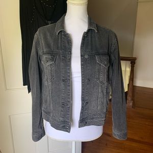AEO Lace-Up Denim Jacket